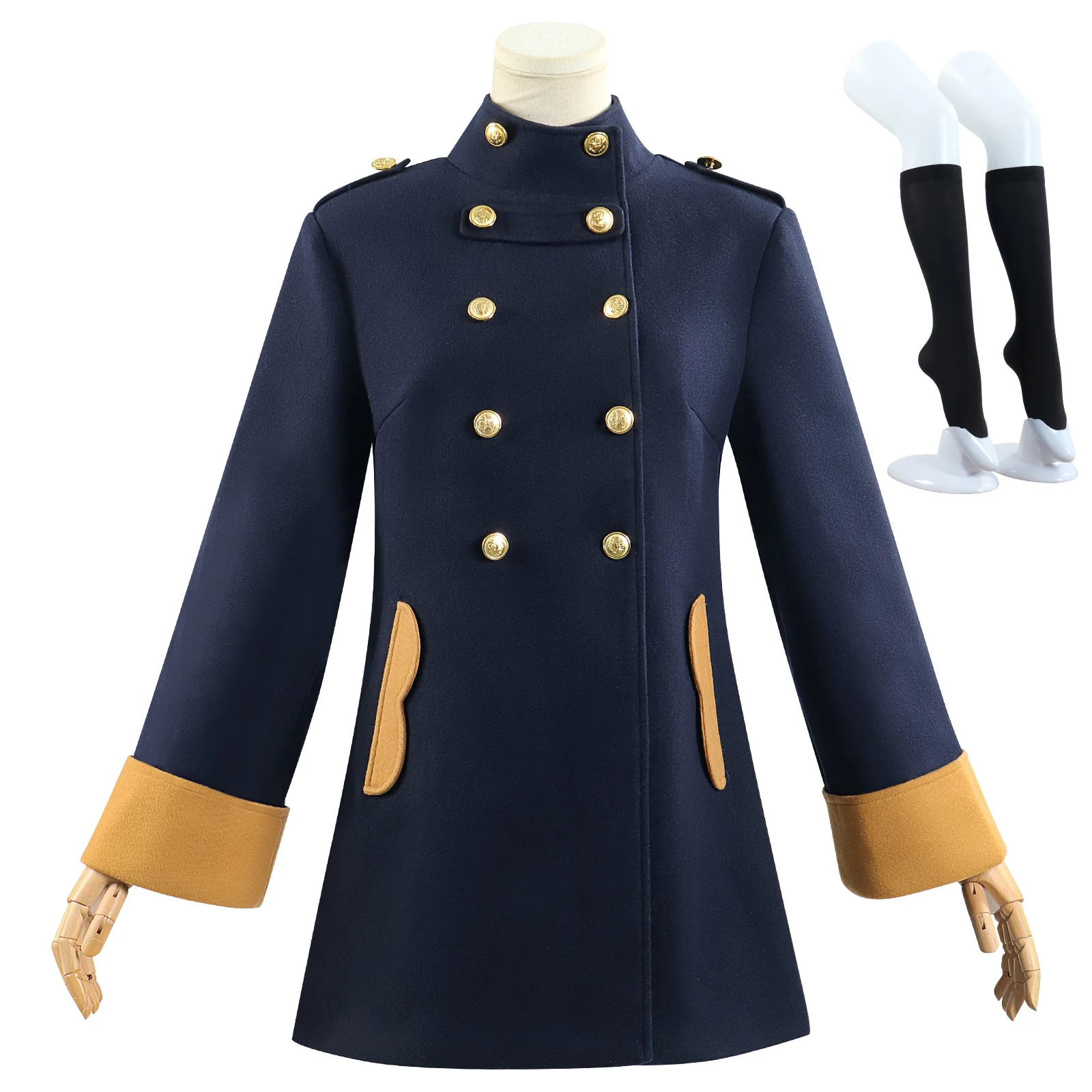 الشتاء زي مدرسي تأثيري معطف لنشاط المعبود Starlight أكاديمية ستار ميوكي نسخة النسيج الصوفية #1