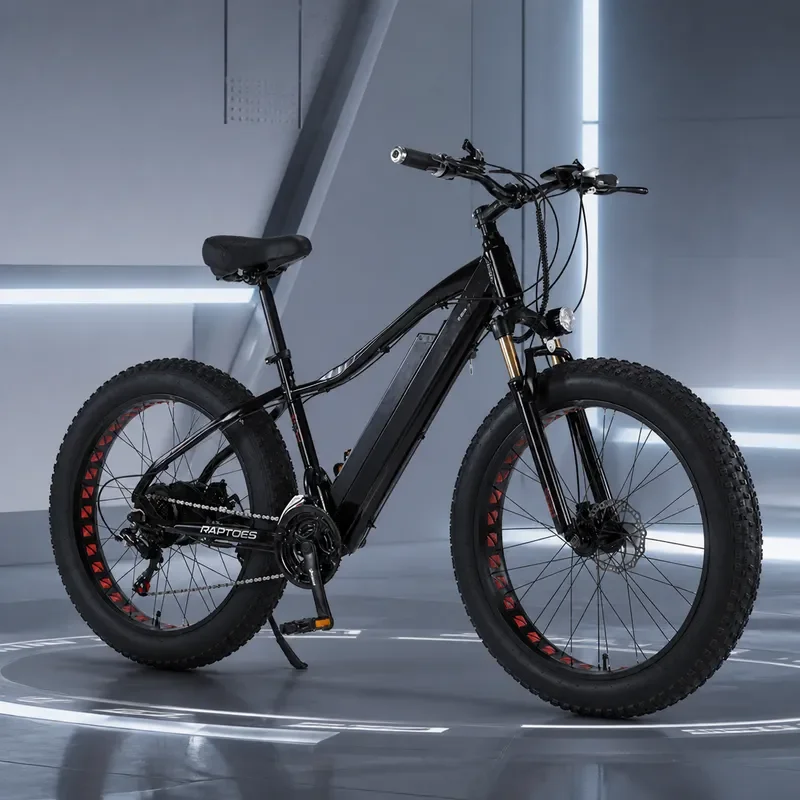 26 Inch Aluminum Alloy Mountain Bike for Adults with Rough Spoke Wheels Suitable for Snow and Off Road Terrain