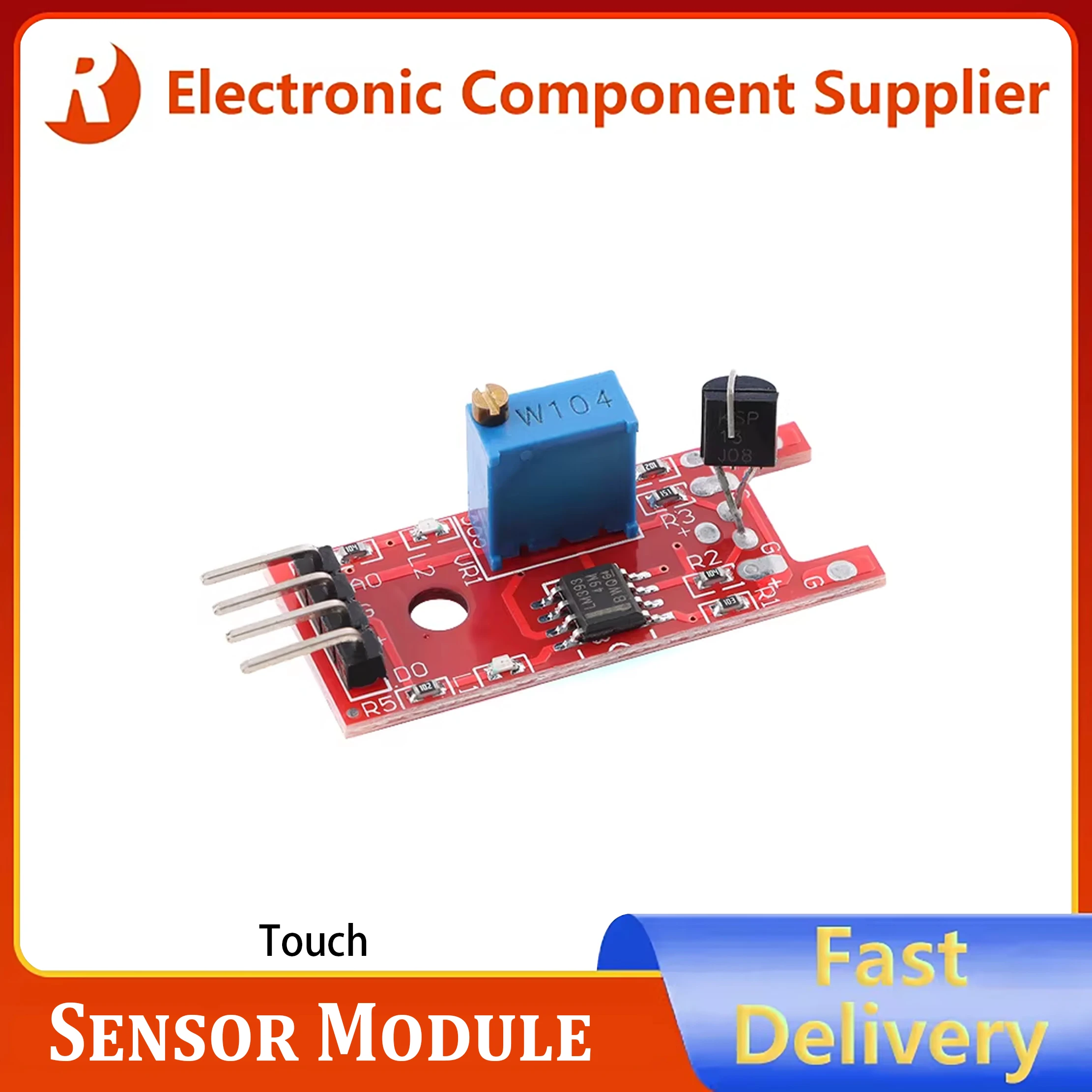 10PCS Digital temperature sensor module NTC thermistor temperature detection module DIY electronic building block