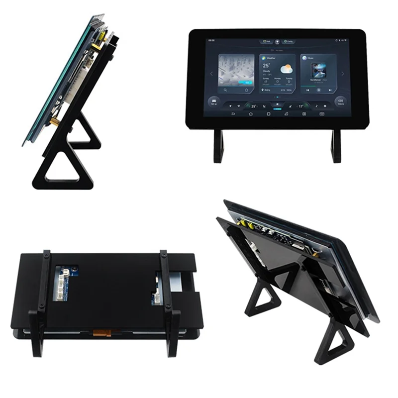 A45F-Acrylic Case For ESP32-S3 Development Board 7 Inch Touch Display Housing Bracket Acrylic Holder For ESP32-S3 Screen