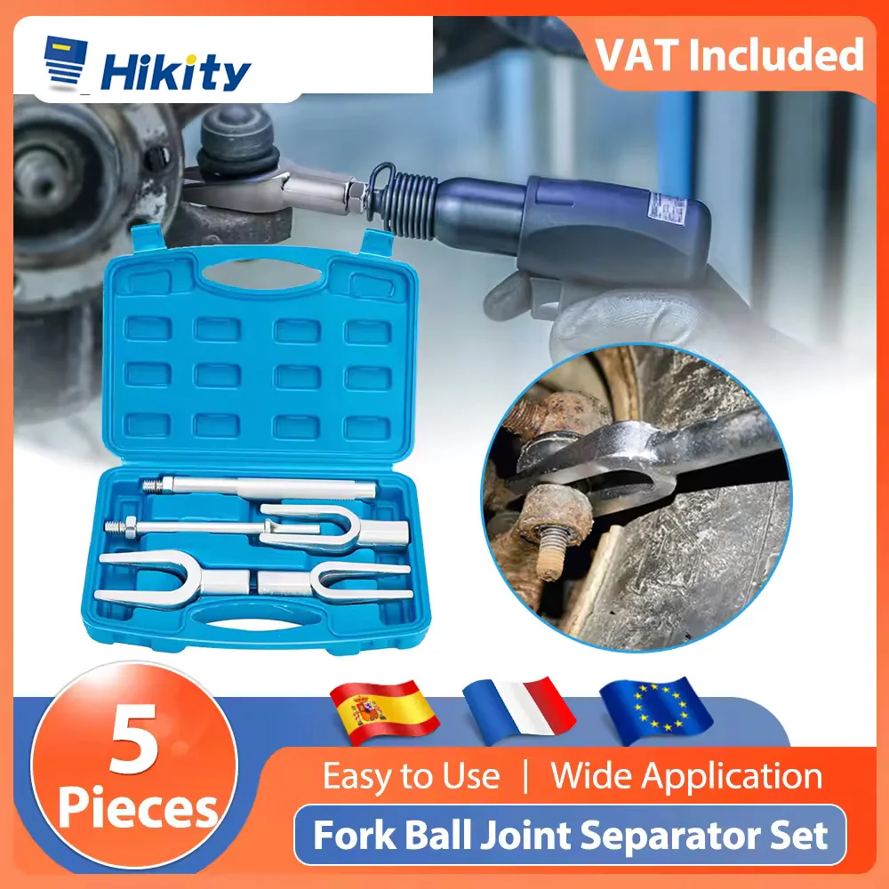 Trapjaw Hikity 5PCS Universal Fork Ball Joint Separator Set Tie Rod Ball