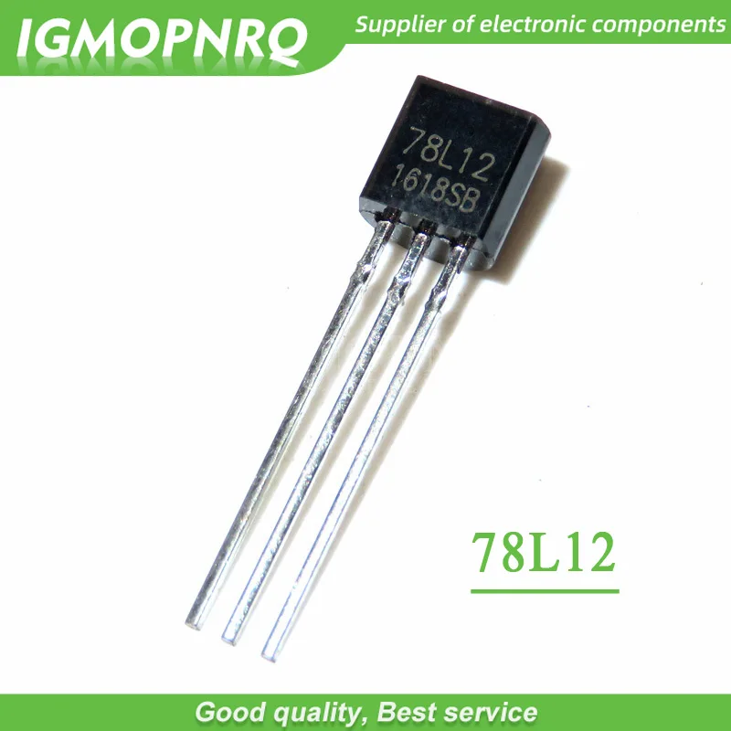 50pcs free shipping 78L12 L78L12 TO-92 Voltage Regulators 12V 0.1A Positive  new original