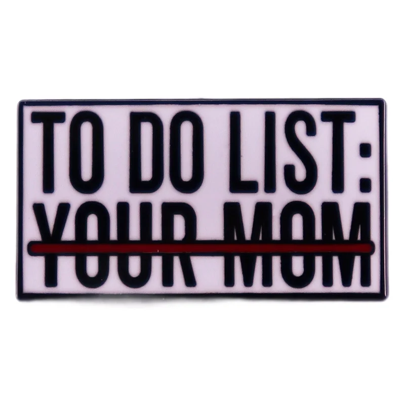 Pending Tasks: Your Mother's Brooch, Playful Badge, Accessory