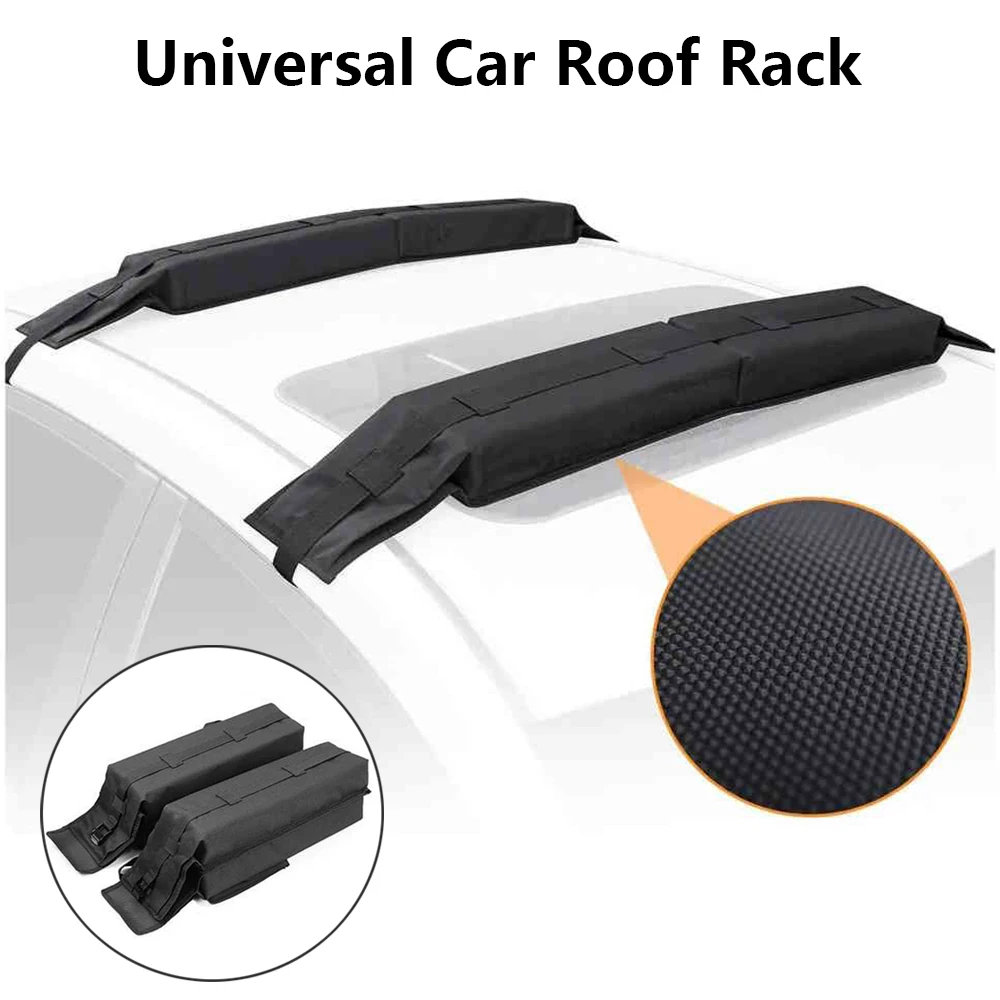 Universal Car Roof Luggage Soft Rack Pads for Kayak/Sup/Paddleboard/Canoe/Snowboard/Windsurfing Car Surfboard Racks