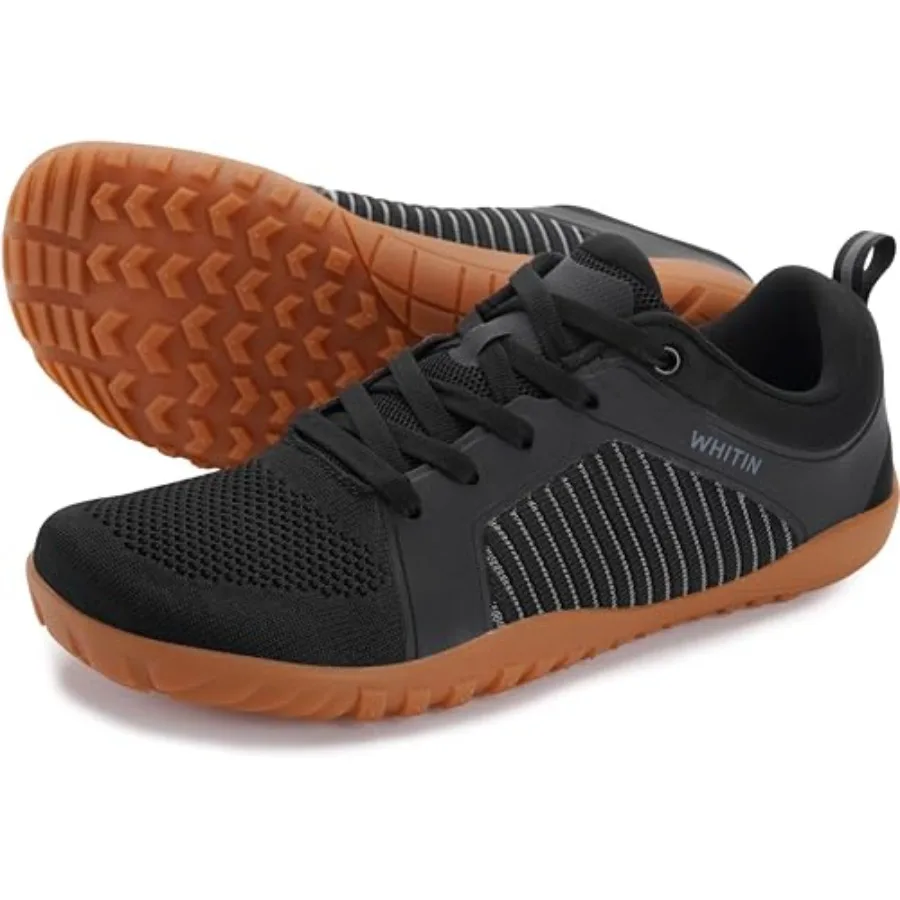 

Men's Barefoot Trail-Running Shoes Wide Toe-Box Zero-Drop Sole Optimal Traction
