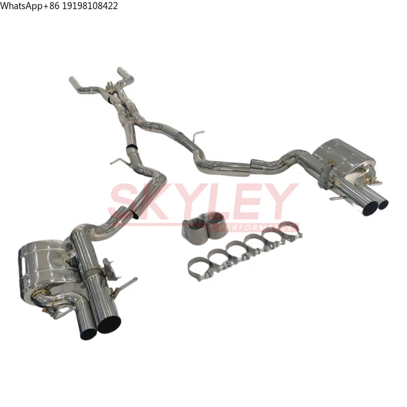 

Custom Tuning Exhaust for Mercedes Benz E63/e63s Amg W213 4.0tt Stainless Steel Valvetronic Catback Exhaust Pipes Muffler