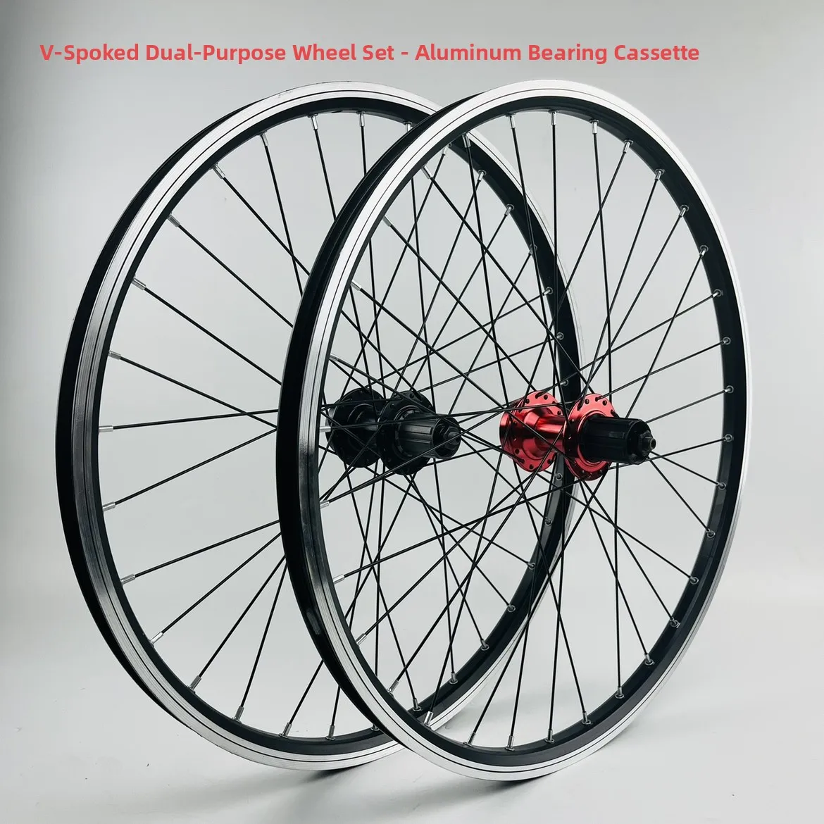 

Thiened Aluminum Alloy Mountain Bike Wheelset 242627529 Inches V-Disc Cassette Hub Dual Use Mountain Bicycle Parts Accories