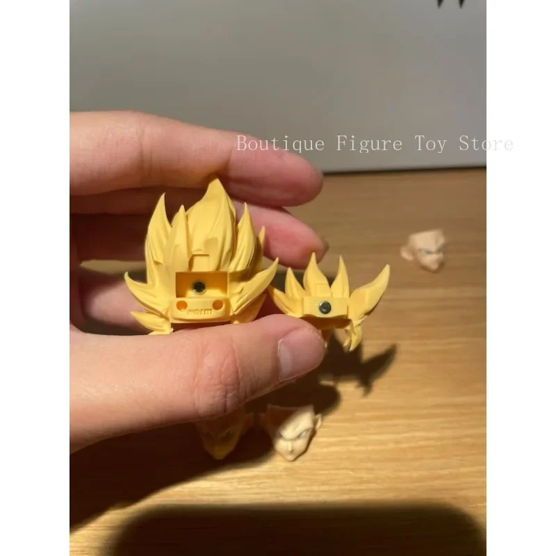 在庫ありジェシードラゴンボール SHF 伝説の孫悟空超サイヤ人 Ssj2 3.0 ヘッドアクセサリーアニメアクションフィギュアおもちゃモデル