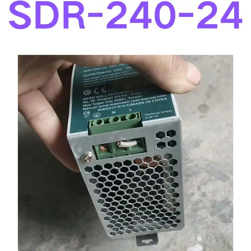 Second-hand test OK Switching power supply, SDR-240-24