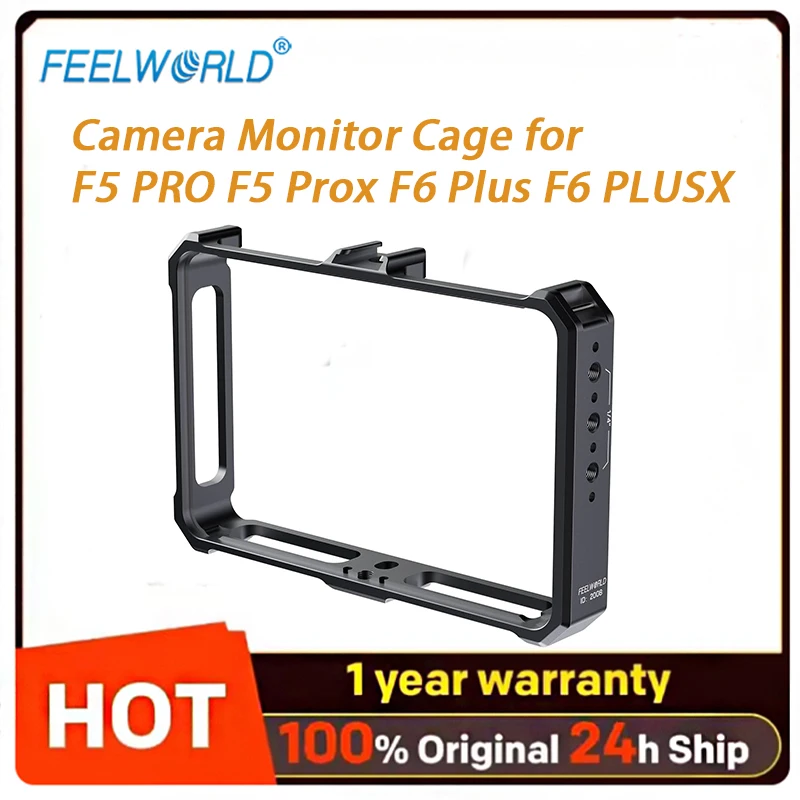 cage-de-montage-pour-moniteur-de-camera-feelworld-support-d'expansion-multi-vis-1-4-pour-moniteurs-de-camera-f5-pro-f5-prox-f6-plus-f6-plusx