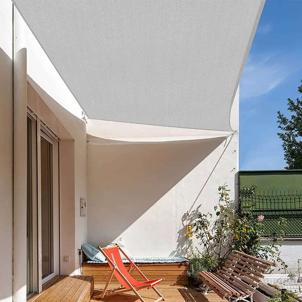 Big Sizes Rectangle Sun Shade Sail Waterproof Outdoor Garden Patio Party Sunscreen Awing Sun Canopy For Beach Camping Pool image 4