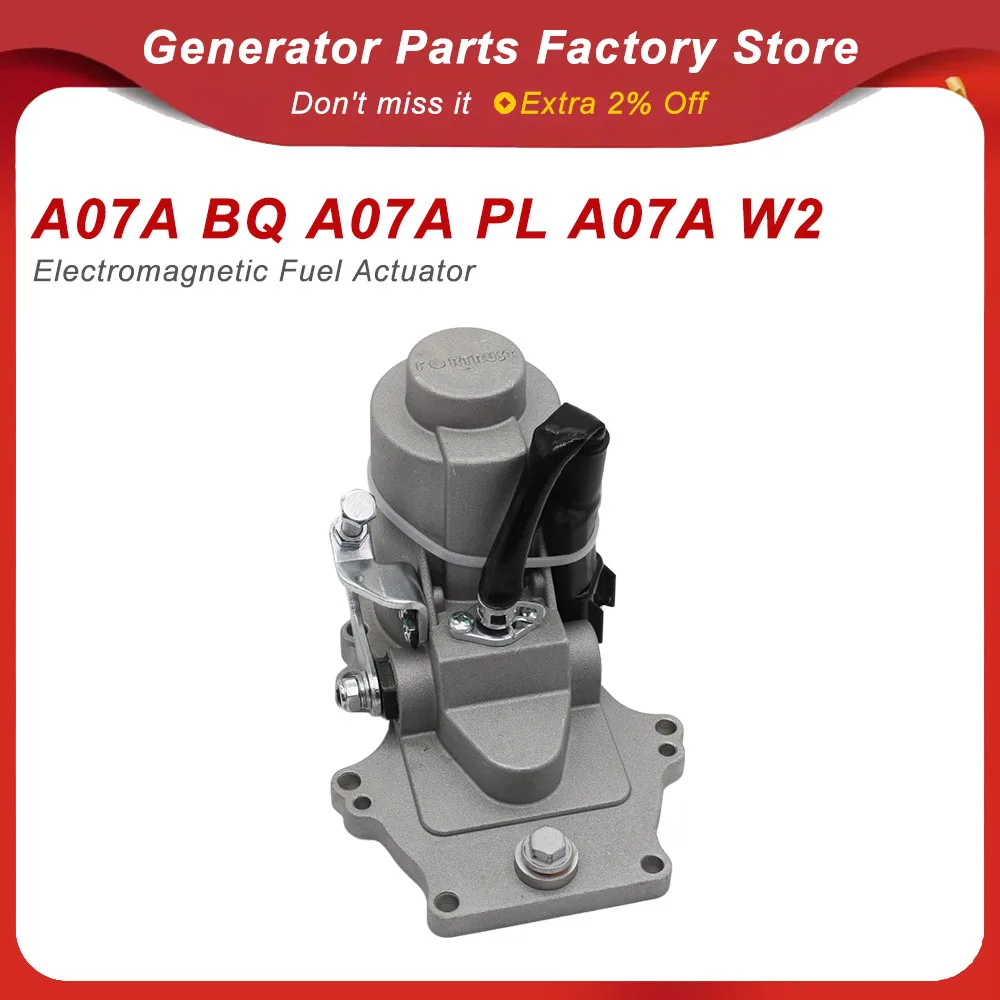 A07A‑BQ A07A‑PL A07A‑W2 Electromagnetic Fuel Actuator 24V Fortrust Speed Governor For Diesel Generator Match C2002 Controller