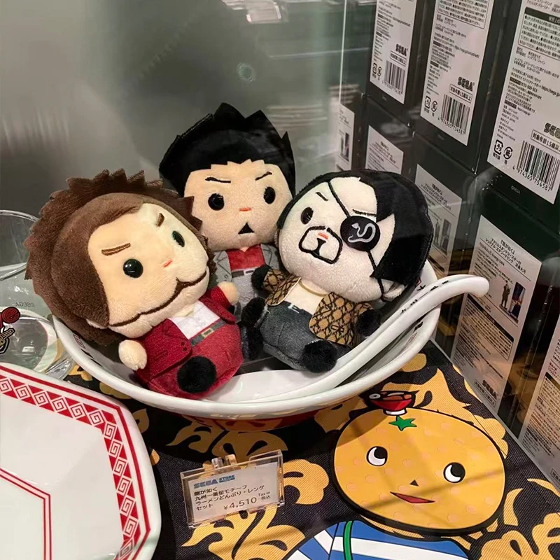 

Оригинальные плюшевые куклы Sega Yakuza Cooro Series, милые игровые фигурки Kiryu Kazuma Goro Majima, коллекция игрушек, подарок на день рождения для мальчиков