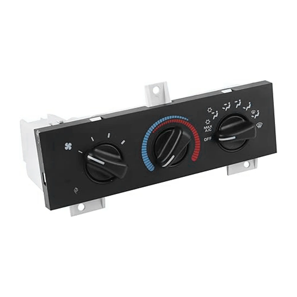 A/C AC Heater Manual Climate Temp Control Panel for Dodge Ram Van 1998-2003 55055459AA 55055459AB 55055459AC