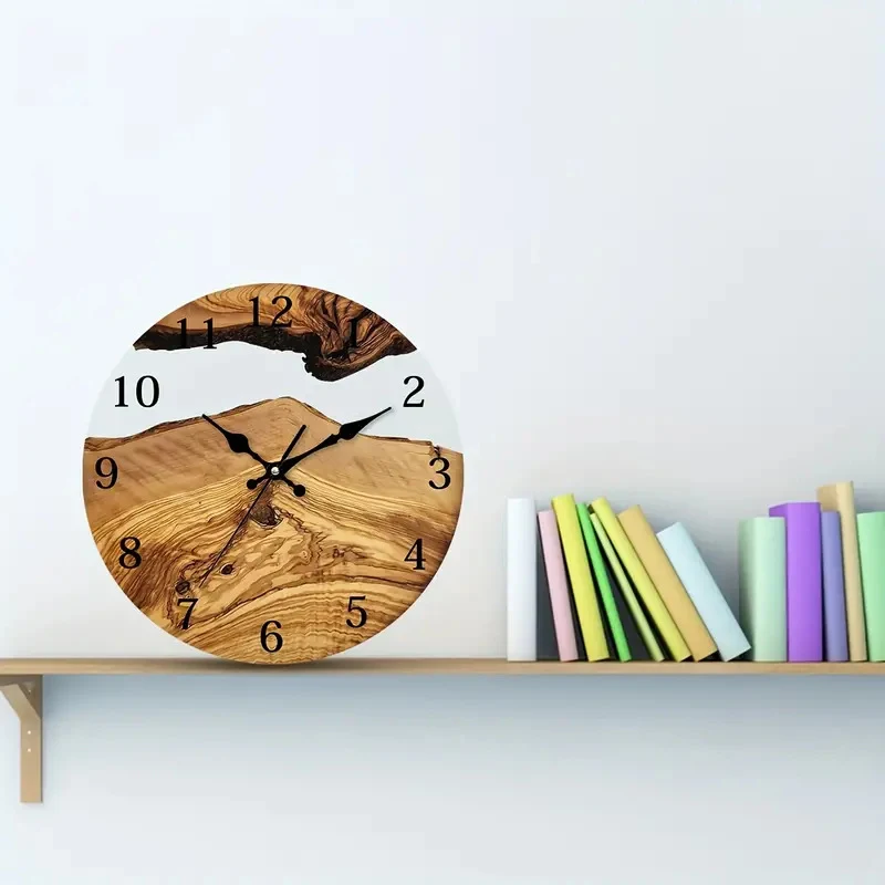 

Tempered Glass Wall Clock Modern Living Room Silent Clocks Home Nordic Interior Decoration Clocks Creative Accessories Clocks