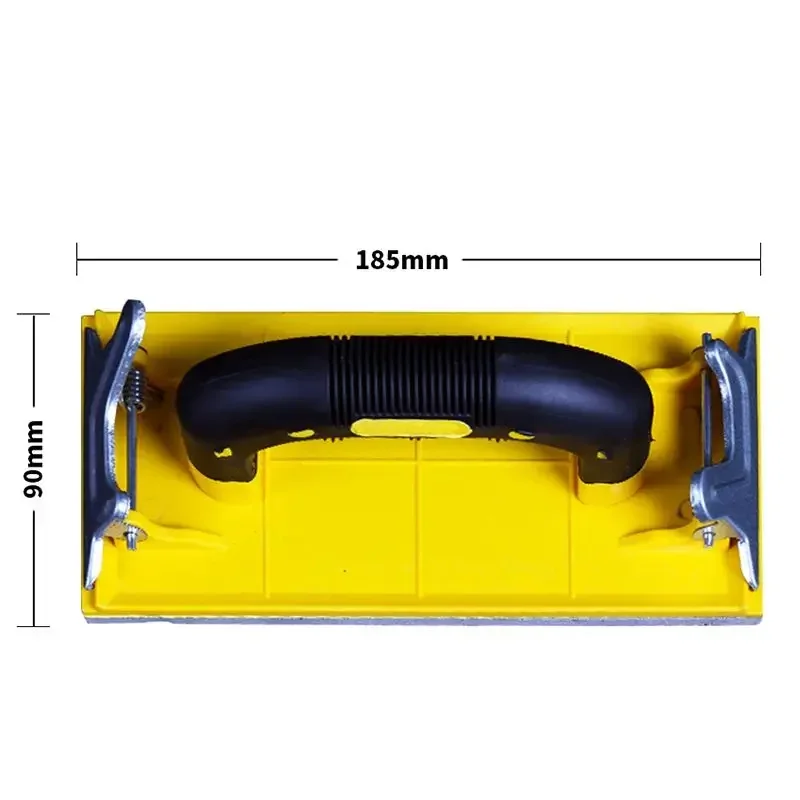 Sanding Block Sandpaper Holder Dry Wall Hand Sander With Anti-slip Black Handle,Manual Hand Sander For Wood,lijadora manual