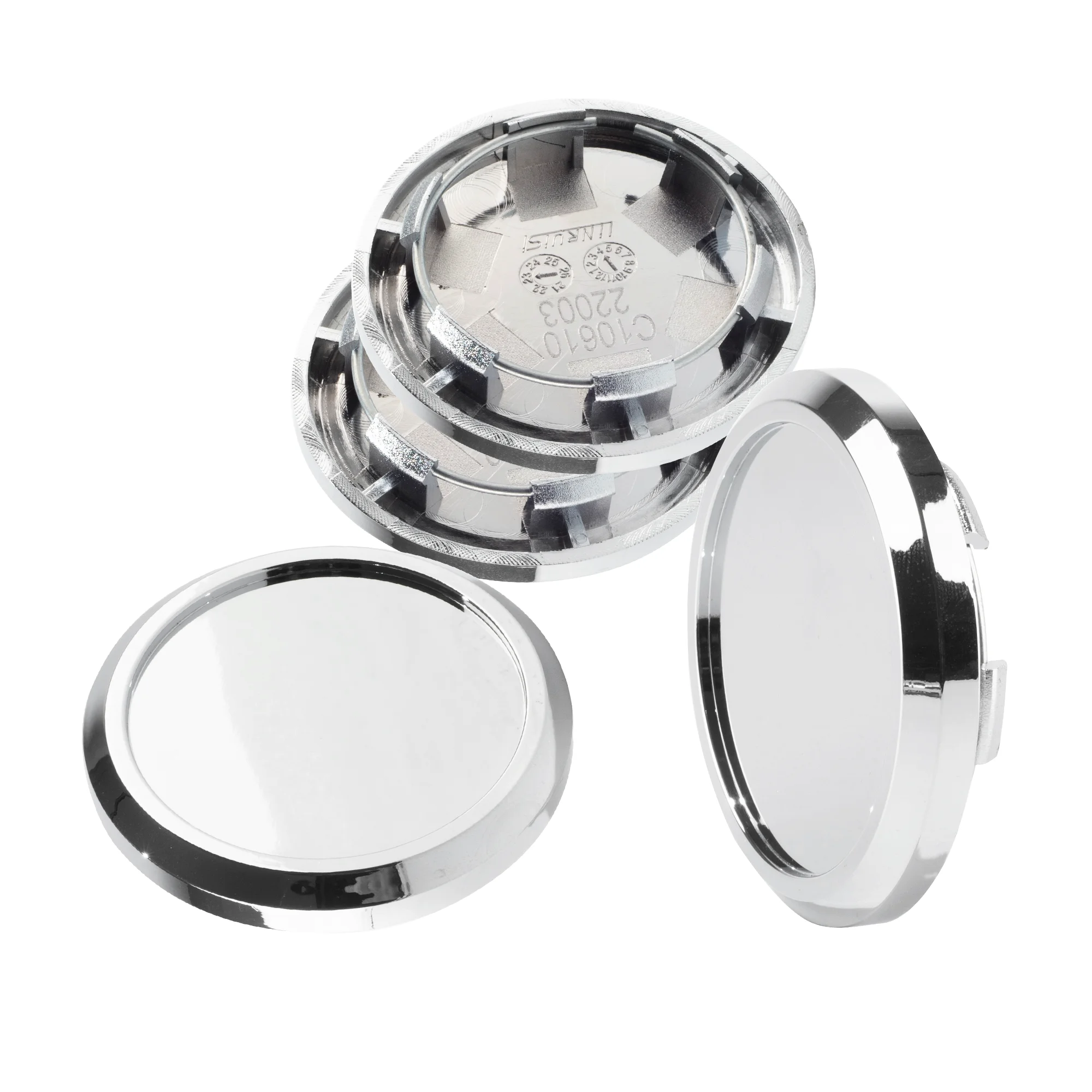 CFPerformance 1 Stück/4 Stück 69,5 mm/2,74 Zoll Außendurchmesser 54 mm/2,13 Zoll Innendurchmesser Radnabenkappen Reifenfelgen-Nabenkappenabdeckung Auto-Styling Autozubehör – Detail 7