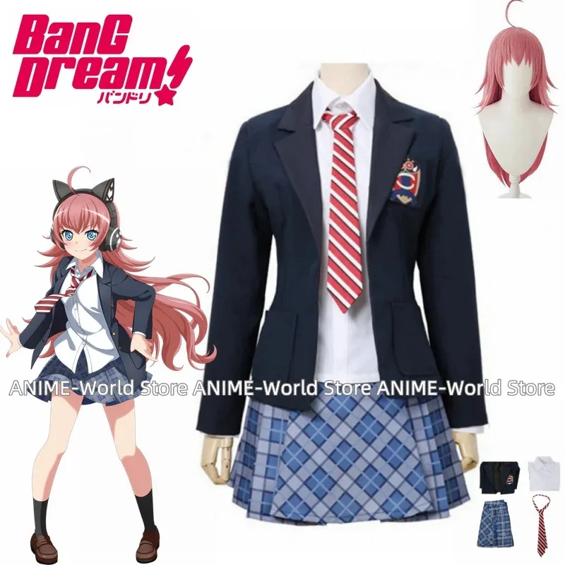 リリィ123「アニメバンドリ！」-衣装タマデチユコスプレ衣装ハロウィン服女性男性用