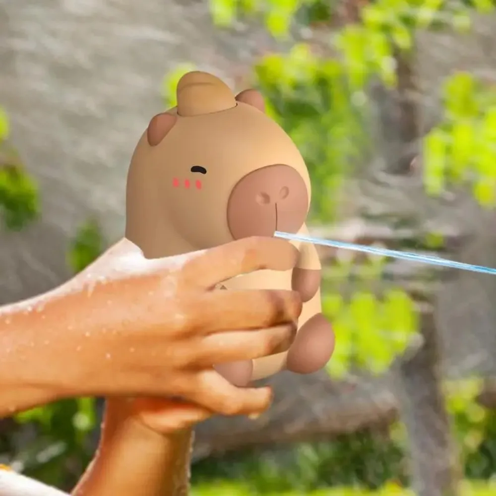 Schattig Capibara Waterachtend Speelgoed Plastic/Plastic Capibala Capibara Waterspeelgoed Squirt Game Strandspel Water Squirt Speelgoed Buiten
