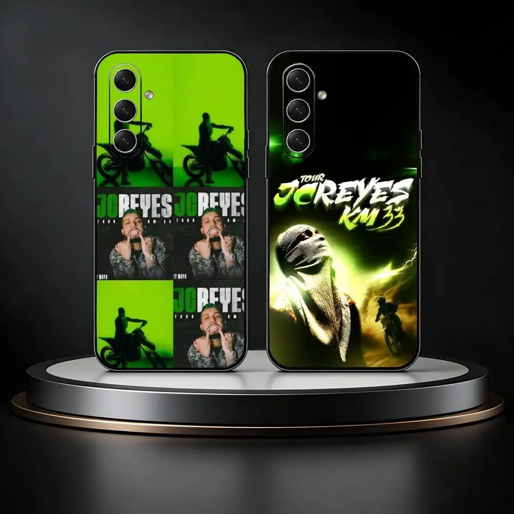 Rapper JC R-REYES Tour Phone Case For Samsung Galaxy A73,21,22,32,71,53,52,51,80,5G Soft Black Cover