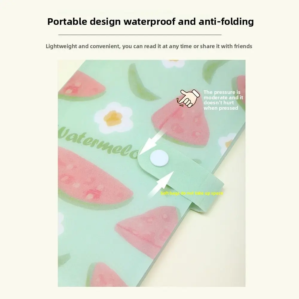 Transparent PVC 120 Slots Card Album 120 Slots Fruit Design Photo Card Album 3 Inch Size Postcard Holder 3 Inch Storage Album