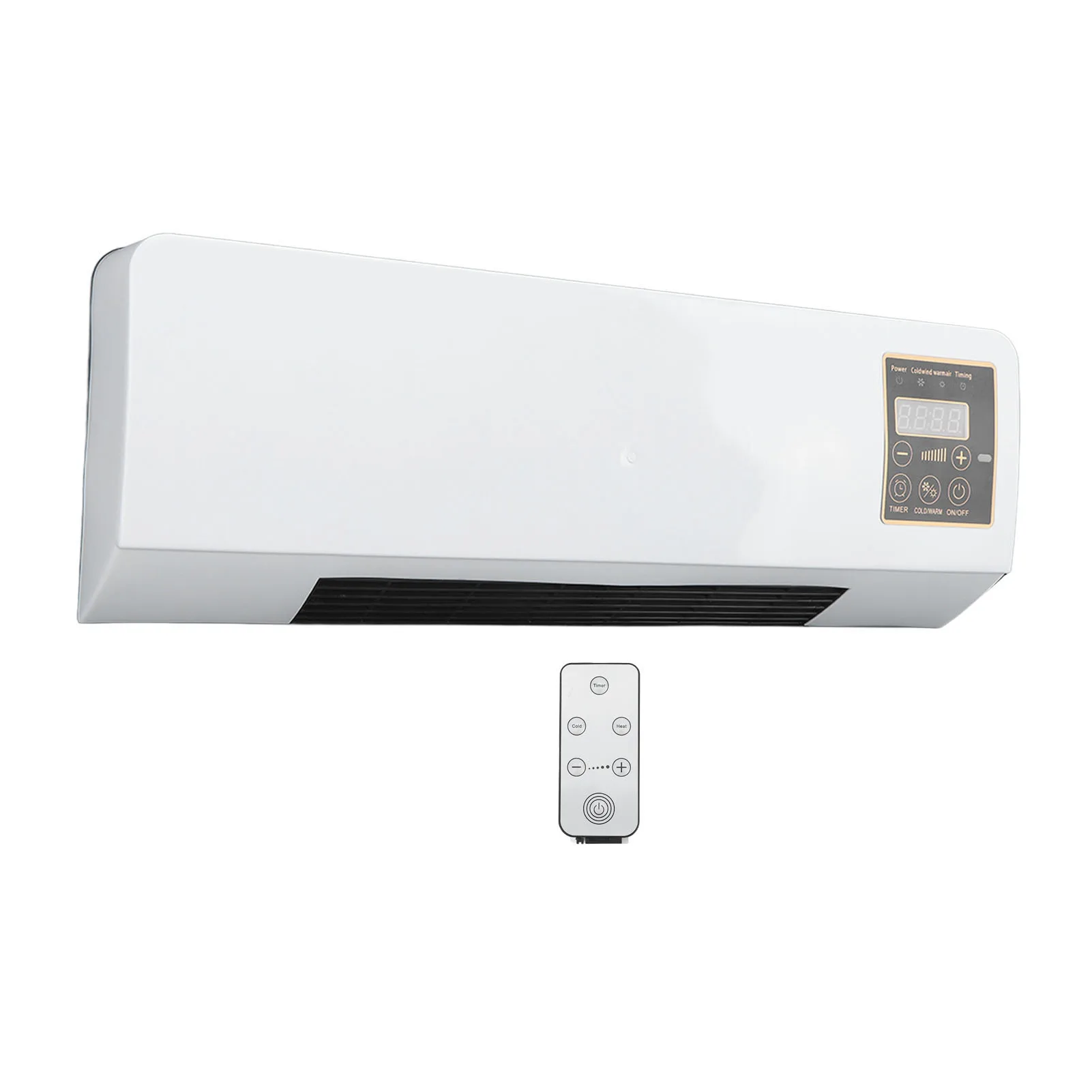 Small Conditioner Heater Portable Wall Mounted Conditioning Hot Fan for Bathroom Bedroom EU Plug 220V Cooler 4