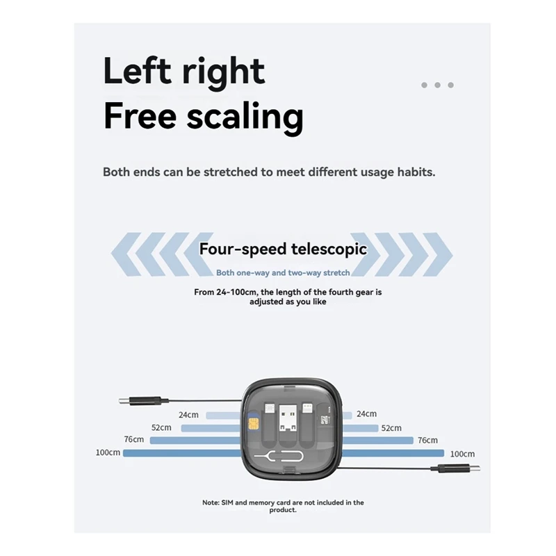 جديد متعدد الوظائف 60 واط شحن سريع كابل بيانات صندوق تخزين لمحول حامل الهاتف المحمول العالمي