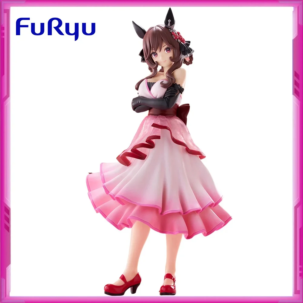 

Оригинальные FuRyu TTI Umamusume: Pretty Derby Gentildonna, ПВХ, аниме-фигурки, экшн-фигурки, модель игрушки, Рождественский подарок