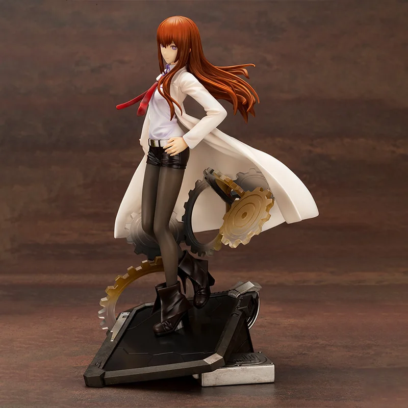 In Stock Genuine Original Kotobukiya Makise Kurisu Steins;Gate Anime Figure PVC 25CM Collectible Model Statuette Ornament Gifts