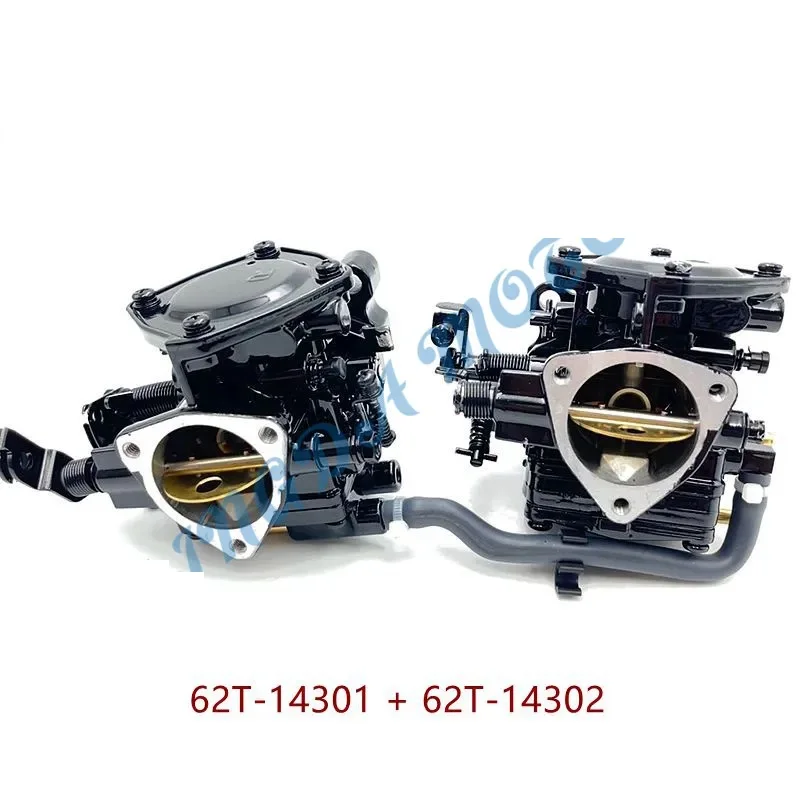 62T-14301 + 62T-14302 Carburetor Assembly for Yamaha Waverunner XL700 Wave Runner Jet Ski