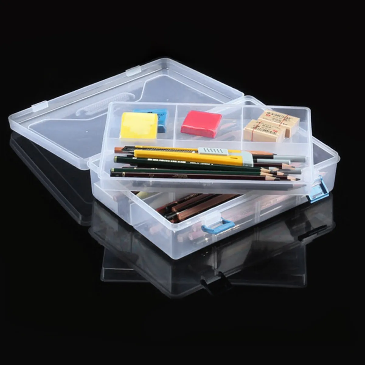 2pcs-pp-plastic-stationery-box-dual-layer-large-capacity-pencil-organizer-for-students-artists-office-supplies-storage-holder