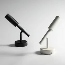 Postmodern Minimalist Bedside Wall Lamp Living Room Bedroom Background Rotatable Study Reading Wall Lights