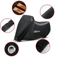 Motorcycle Cover Waterproof Outdoor Bicycle Storage Tarp Bike Cover UV Protector Scooter Tarpaulin Anti Dust Rain Snow Bike Tent