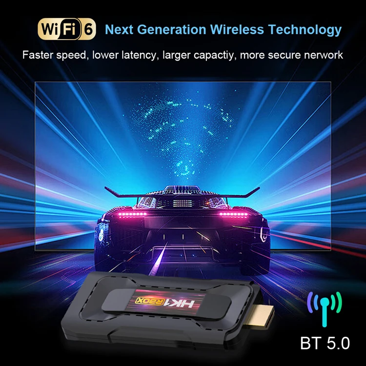 2025 горячая распродажа 2024 Новый 8K TV Box HK1 Rbox D8 Androidtv 13.0 RK3528 WiFi 6 Голосовой пульт дистанционного управления Android Tv Stick 2 ГБ 16 ГБ Smart T