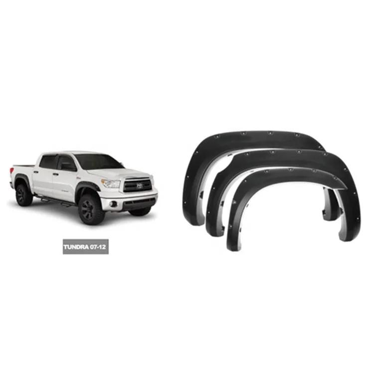 New Black 4x4 Wheel Arch Car Fender Flares for TOY OTA TUNDRA 2014-2015