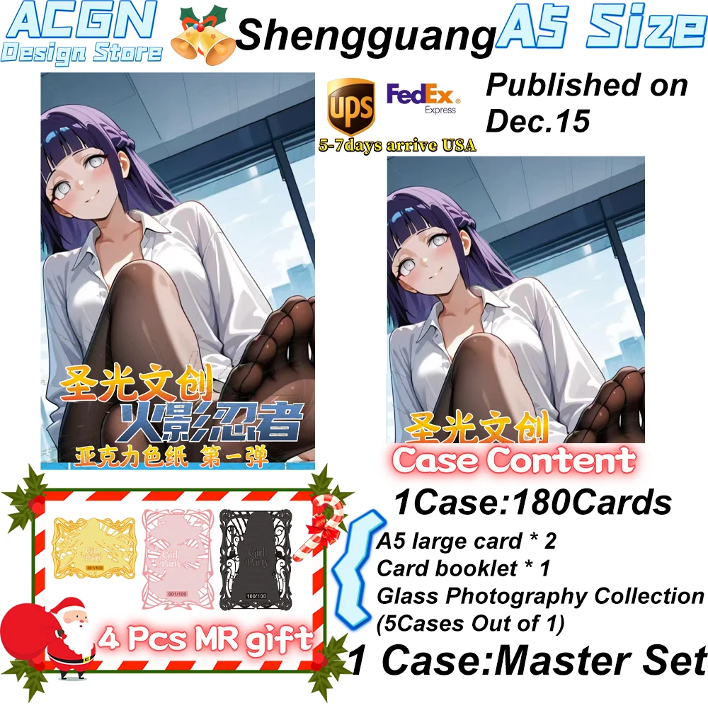 

Wholesale A5 Size Shengguang Cultural The first installment of Naruto Swimsuit Palying Trading ACG CCG TCG Hobbies Gift