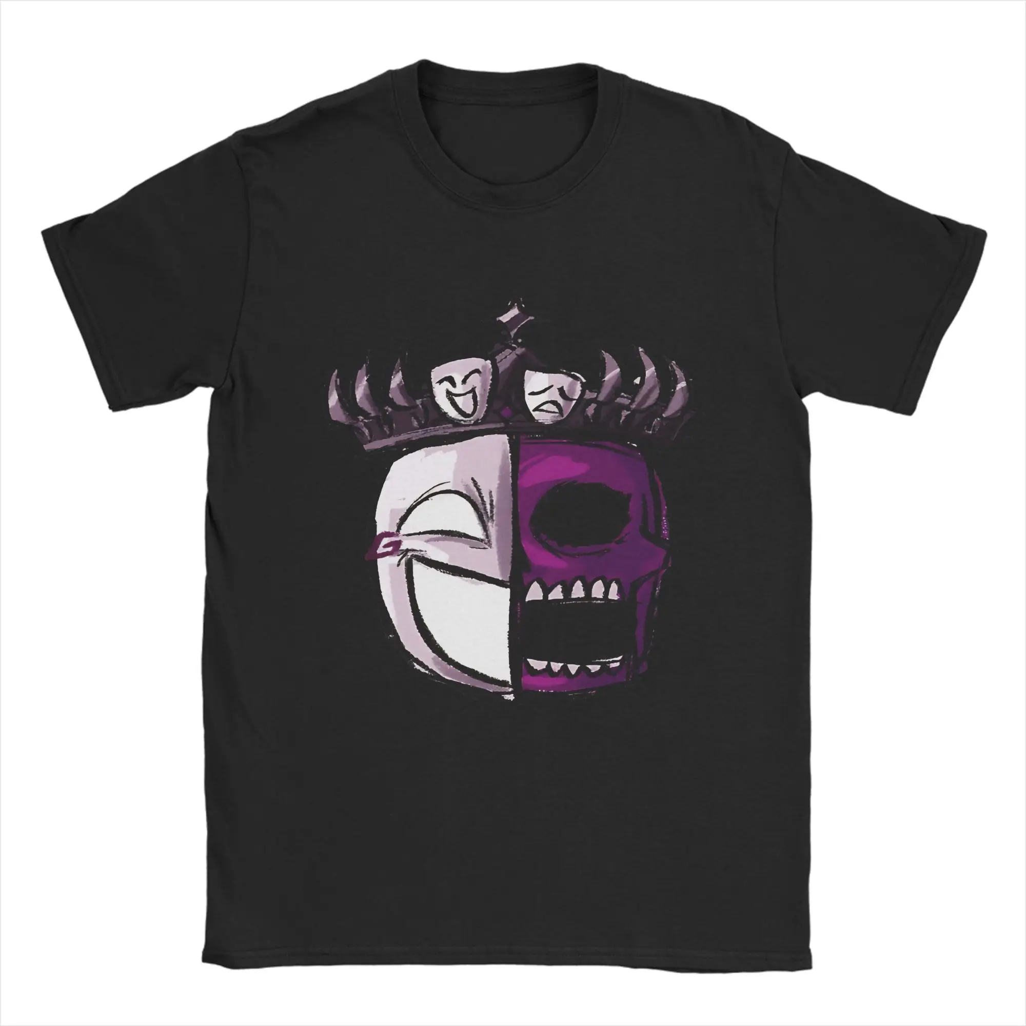 Noli  Forsaken T Shirts Men's  Cotton Vintage T-Shirt Round Neck  Tees Short Sleeve Tops Printed