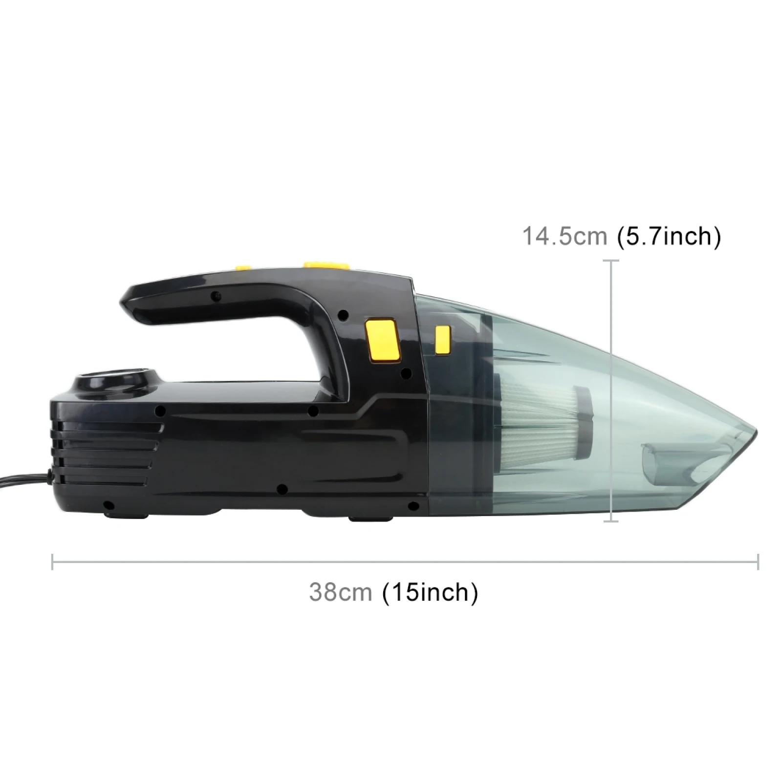 Car Vacuum Cleaner Portable 120W Handheld Powerful Vacuum Cleaner for Household/ Auto Interior Cleaning Tools