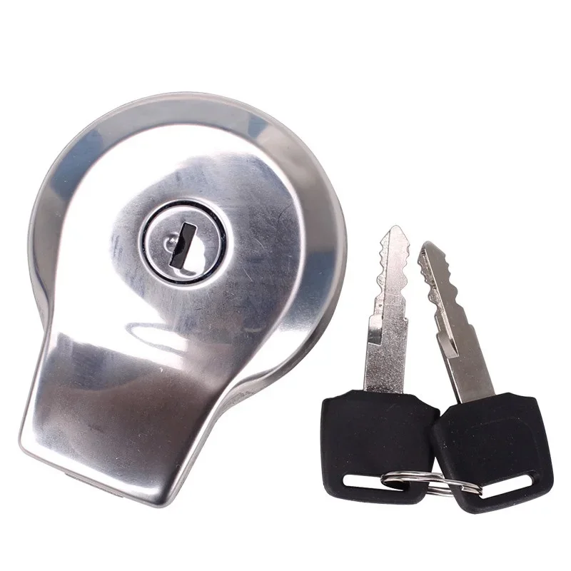 Imagem -04 - Motocicleta Fuel Tank Cap Cap Lock para Yamaha Virago Xv125 Vstar Xv250 Virago 250 400 535 750 1100