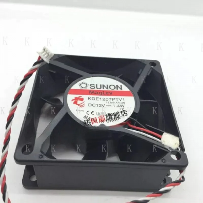 

C FOR SUNON KDE1207PTV1 DC12V 1.4W 70*70*15MM 3-Wire Cooling Fan