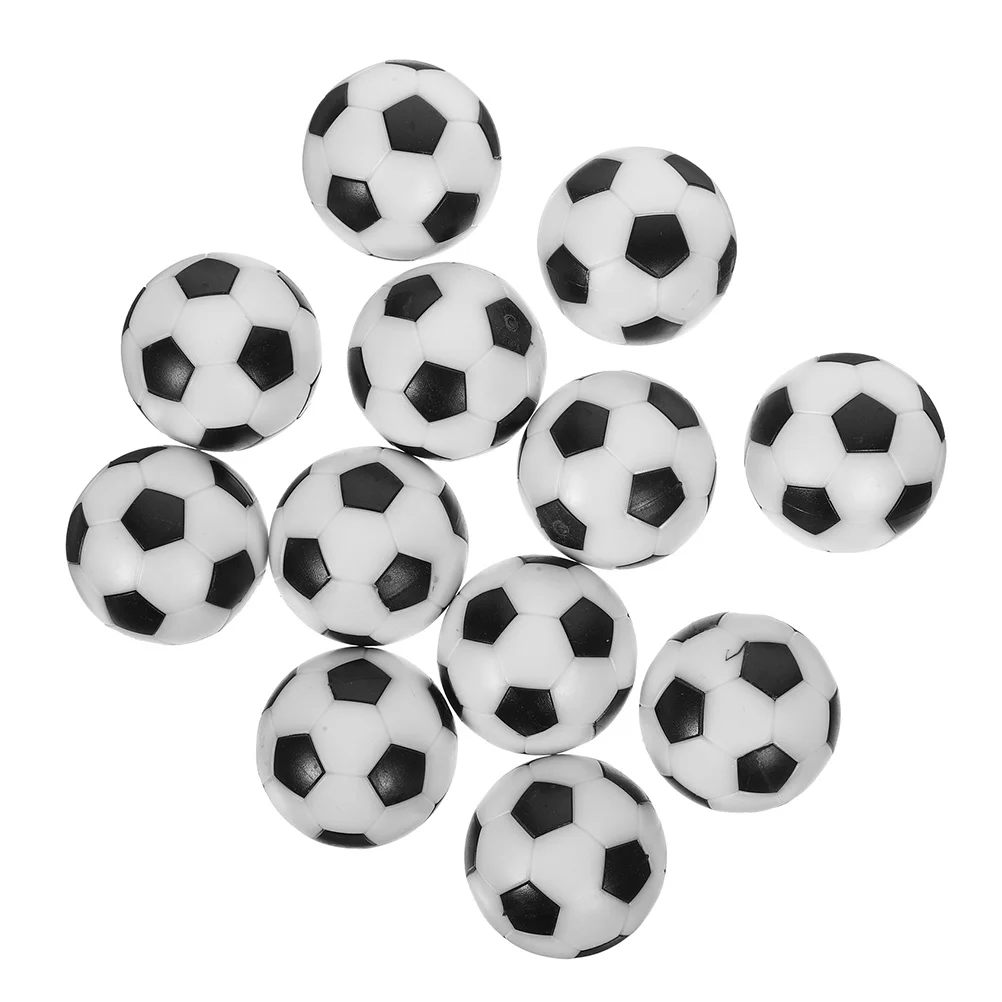 

12Pcs Table Soccer Foosball Balls Replacement Set Durable Accessories for Tabletop Football Game Table Soccer Ball Accessory Set
