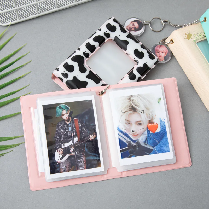 32 Taschen Buchalbum für Fujifilm Instax Mini 12 11 9 8 7s 70 25 50s 90 Minifolien 3/4 Zoll Fotopapier Fotoalbum