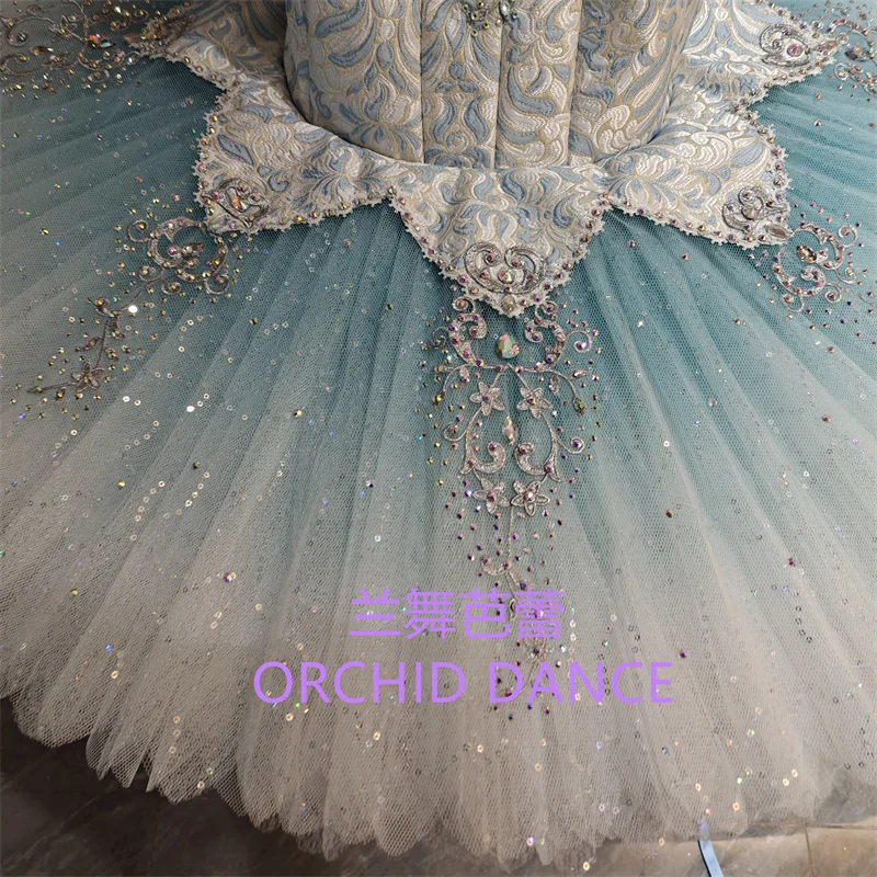 BT01673 Disfraces de tutú de ballet verde para niños, niñas y mujeres, tamaño personalizado profesional, color personalizado