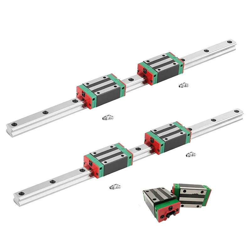 HG25 CNC Machinery Accessories Hiwin Linear Guide Rail HGH HGW Linear Slider Bearing Block HGH20CA Linear Ball Bearings