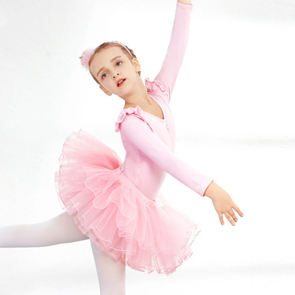 Kids Girls Tutu Ballet Dance Dress Leotard Rhythmic Gymnastics Fancy  Christmas Party Birthday Dance Costume Leotard Ballerina - AliExpress  200000532