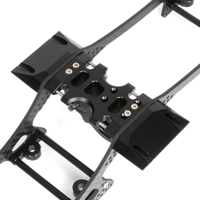 LCG Metal Side Pedal Rock Slider Side Plate For 1/10 RC Crawler Car Axial SCX10 Lower Center Of Gravity Upgrades Parts