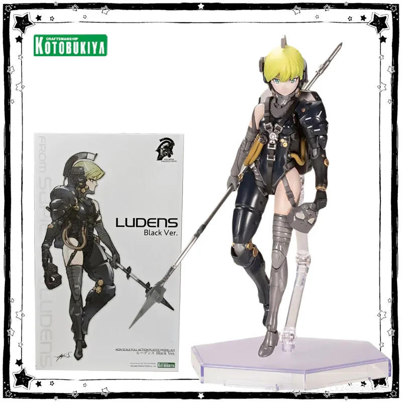 

Kotobukiya Genuine Ludens Black Ver Anime Kojima Productions KP550 Action Figure High Poseability Collection Assembly Model Toys