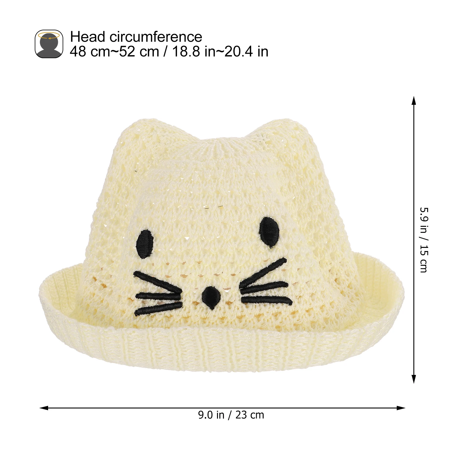 

Children Straw Hat Kids Bucket Hats for Girls Boys Beach Summer Sun Protection Cotton Polyester Outdoor Travel