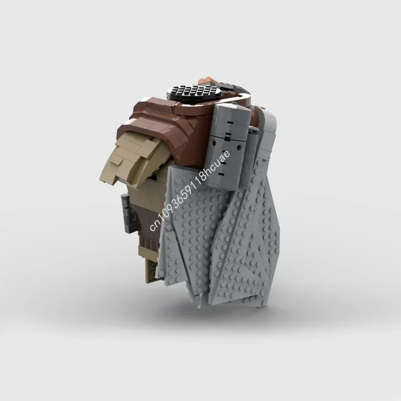 ตัวต่อ MOC หมวกบูช 1219 ชิ้น แบบจำลองการต่อสู้ทางอวกาศ ของเล่นตัวต่อเสริมสร้างทักษะการประกอบ ของขวัญคริสต์มาสสำหรับเด็ก