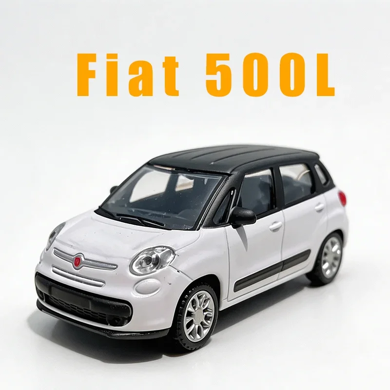 Diecast 1/43 Scale Fiat 500L ITALIAN Vision Alloy Car Model Adult